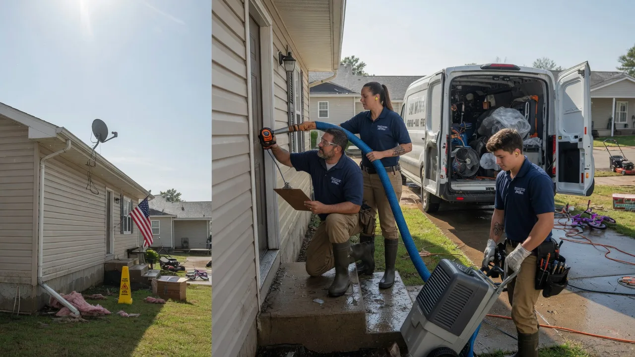 Ceiling Water Damage Restoration in Clementon, NJ near me